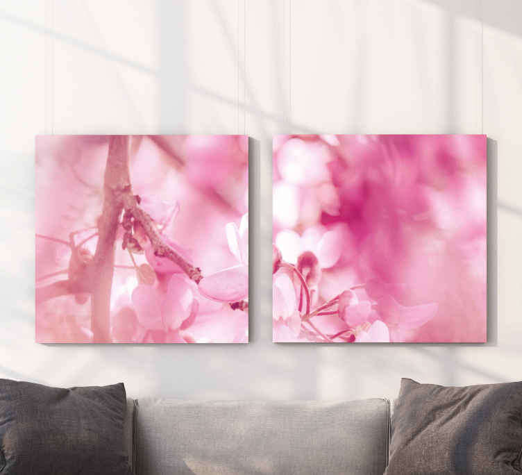 Quadro fiori Luminoso disegno floreale