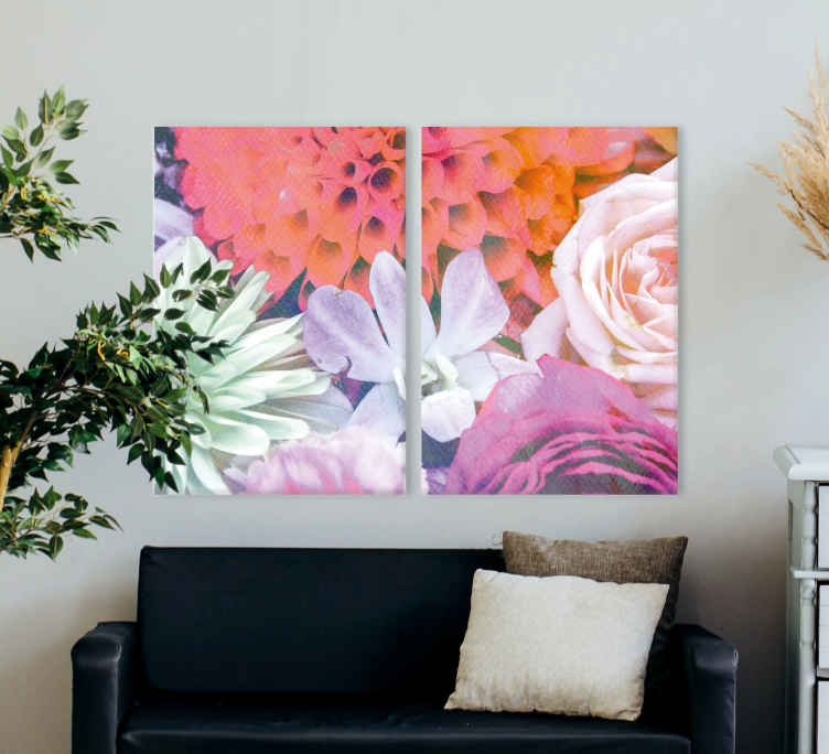 Quadro fiori Fiori dettagliati