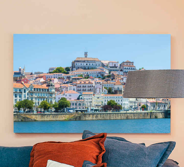 Quadro de paisage Coimbra - TenStickers