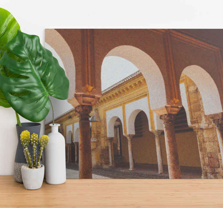 Cuadro de ciudades Arcos de la mezquita de córdoba
