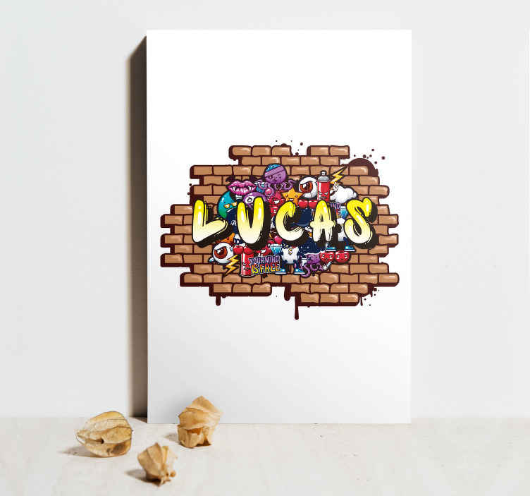 Originální graffiti Dětská ložnice obraz - TenStickers
