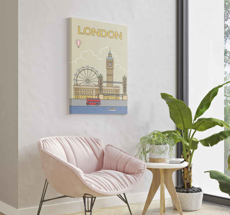 Cuadro ciudades londres - TenVinilo