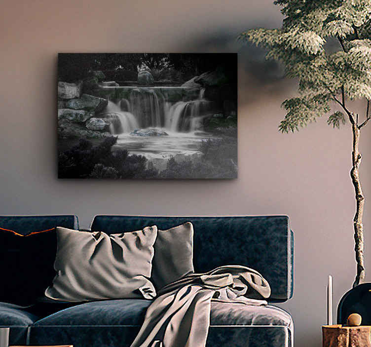 Quadro de paisage Cachoeira cenário natural - TenStickers