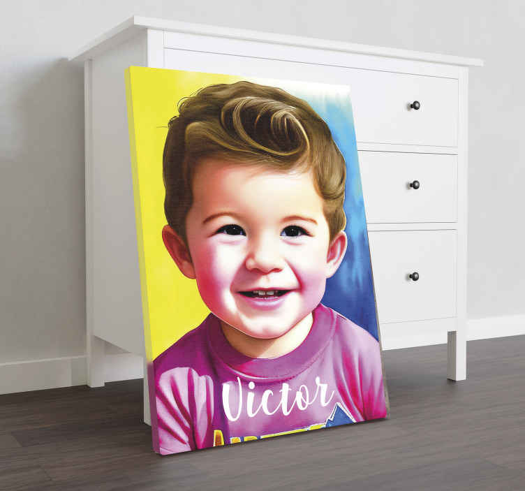 Leinwandbild personalisiert dein avatar - TenStickers