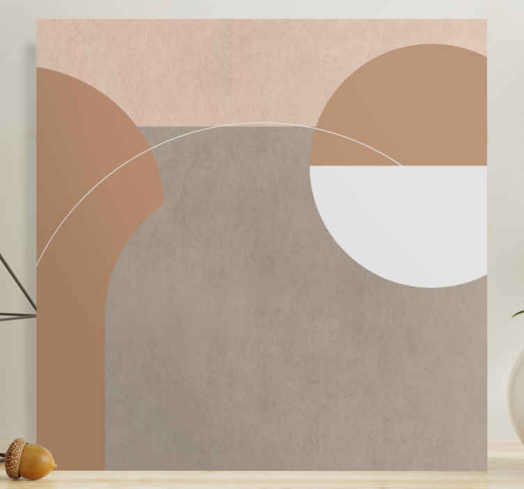 Abstract figures geometric art geometric wall canvas