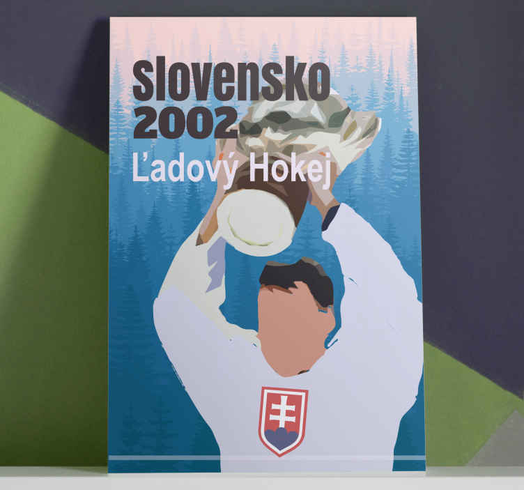Hokejový obraz na stenu 2002 - Tenstickers