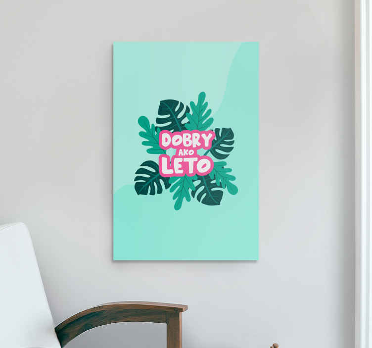 Obraz na stenu Dobrý ako leto - Tenstickers