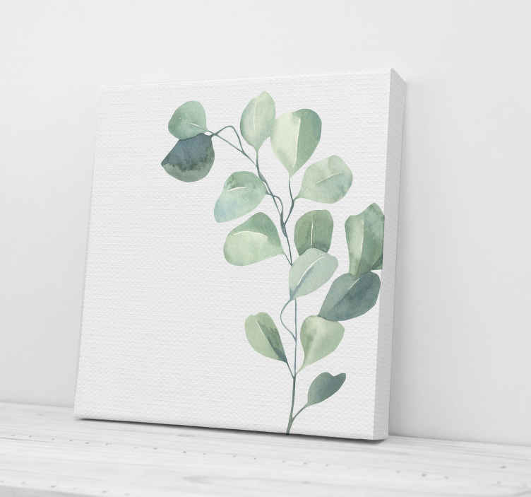 Cuadro de plantas Eucaliptus - pared para cocina