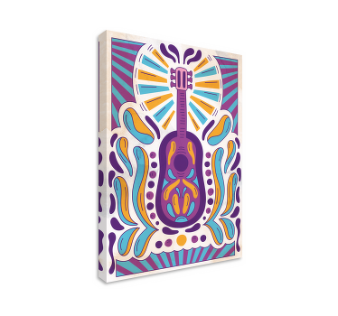 音楽モチーフキャンバスアート - TENSTICKERS