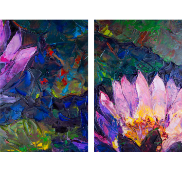 Looking for an original flower canvas for home decoration? then this abstract canvas wall art got you covered. Printed with high quality finish.