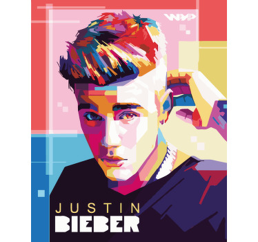 This amazing Canvas Print with Justin Bieber is for you!  With this product you have a guarantee of quality and a unique look