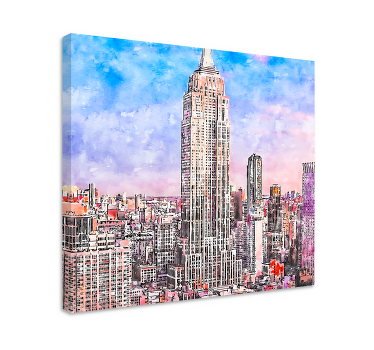 Ciudades New York city canvas prints - TenStickers