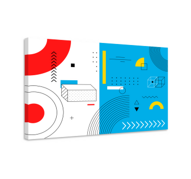 Leinwandbild elegant Elegantes lineas abstractas - TenStickers