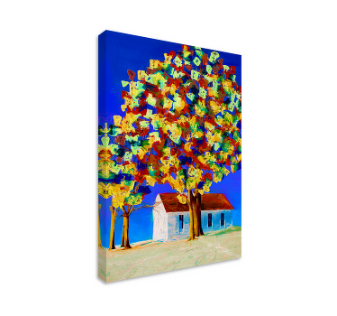 Quadro elegante Elegante arbol primaveral - TenStickers