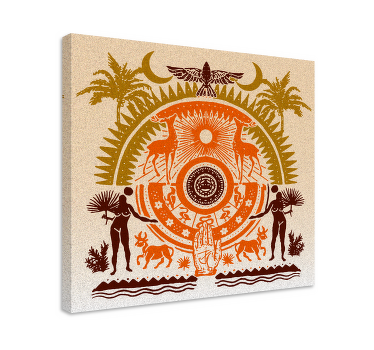 The World within us canvas art prints - TenStickers