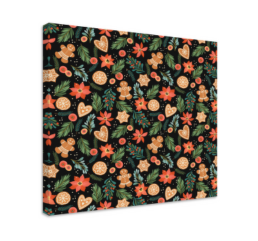 Vánoční motivy na plátně - TenStickers