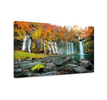 Quadro de paisage Cachoeira para sala de estar - TenStickers