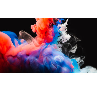 O que pode ser mais colorido e de tirar o fôlego no mundo da ilustração de obras de arte em cores abstratas do que este conjunto de telas de pintura esfumada abstrata