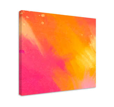 Kunst auf Leinwand Spritzfarben malen - TenStickers