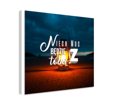 Obraz Niech moc będzie z wami - TenStickers