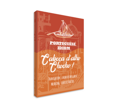 Quadro frase Português dizendo tradução distraída - TenStickers