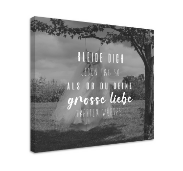 Wandbilder Motivation Kleidung große liebe - TenStickers