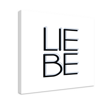 Wandbilder Sprüche Liebe - TenStickers