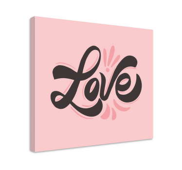 Cuadro nórdico Cartas de amor - TenVinilo