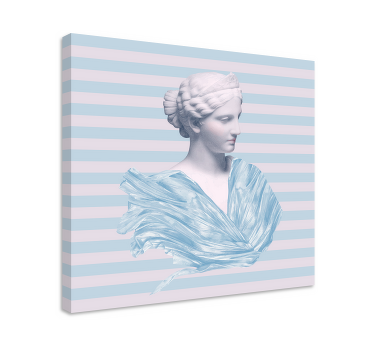 Beautiful greek goddess statue canvas prints - TenStickers