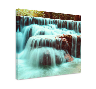 Quadro de paisage Cachoeira azul claro - TenStickers