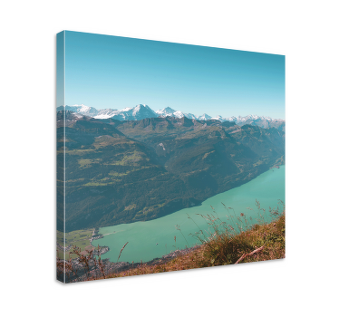 Cuadro paisajes Fotografía estética de paisaje de montaña - TenVinilo