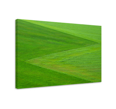 绿草质感风景画布 - TenStickers