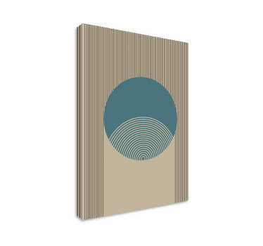 Cuadro moderno Colores geométricos de la tierra - TenVinilo