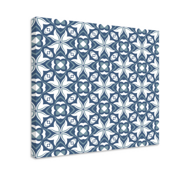 Obraz s ornamentmi geometrickým kvetinovým motívom - Tenstickers