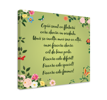 Toată lumea este o pânză motivațională frumoasă - TenStickers