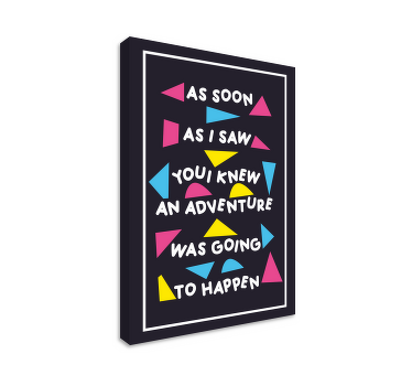 Nursery Home Decor Citation home canvas prints - TenStickers