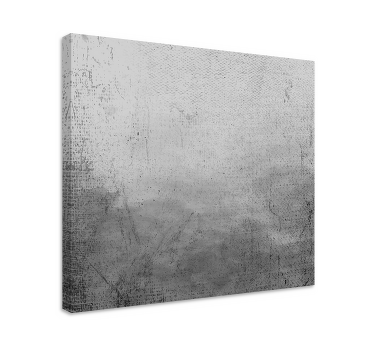 Watercolor ombre effect  grey canvas art prints - TenStickers