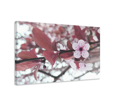 Elegantný obraz na stenu s kvetom - Tenstickers