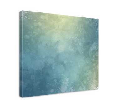 Tableau abstraite Croquis bleu au décor éclectique - TenStickers