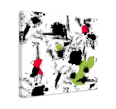 Tableau abstraite Taches artistiques au décor éclectique - TenStickers