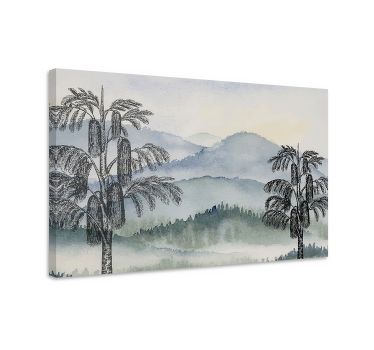 水墨画 当代艺术 现代画布 - TenStickers