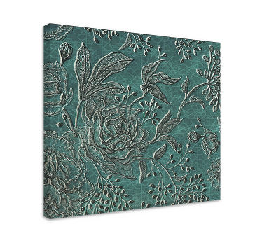 Obraz z motywem roślinnym Orientalna flora - TenStickers