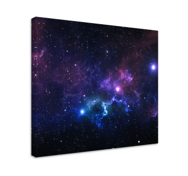 Cuadro paisajes Universo con miles de estrellas - TenVinilo