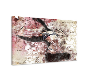 λεπτομέρειες σώματος κολάζ τοίχου κρεβατοκάμαρας - TenStickers