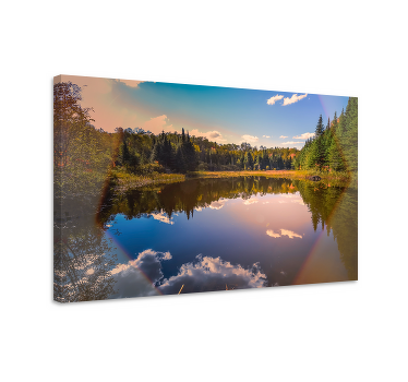 Cuadro paisajes Lago durante el día - TenVinilo