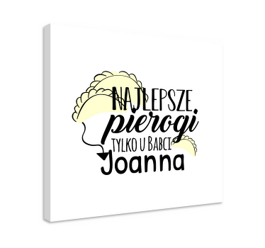Personalizowany obraz Spersonalizowane najlepsze pierogi - TenStickers