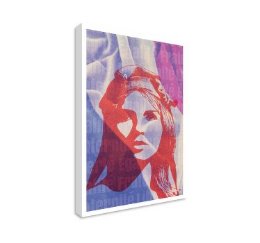 Tableau décoratif Marianne - TenStickers