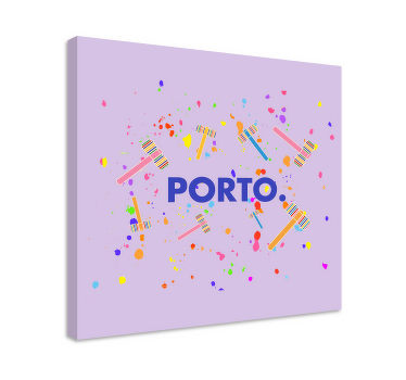 Arte em tela "martelinhos são joão" - TenStickers