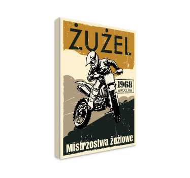 Obraz sport Rocznik żużlowy - TenStickers