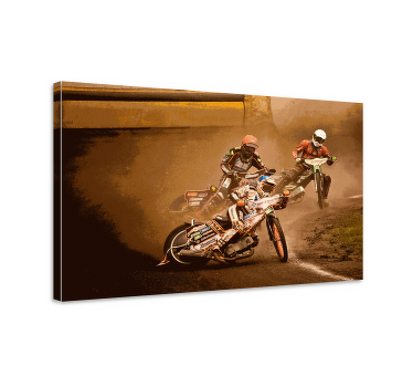 Obraz sport Sport wyścigowy żużlowy - TenStickers